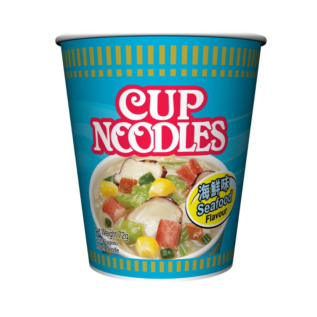 NISSIN Seafood Flavour Cup 72g x 3pc