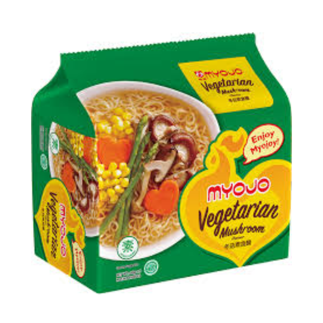 MYOJO Vegetarian Mushroom Flavour 5pks 400g