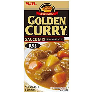 Golden Curry Hot 92g