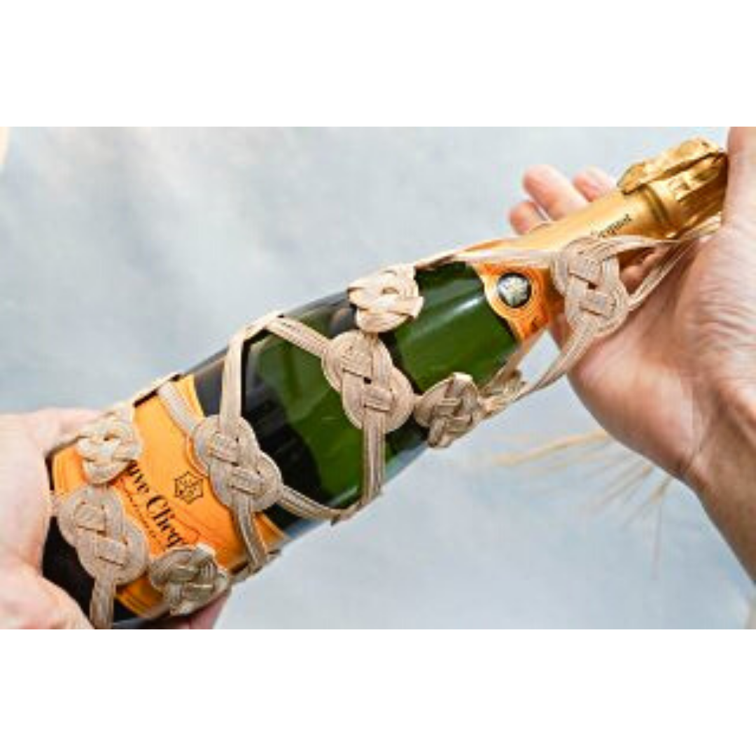 Mizuhiki Bottle Holder Yellow