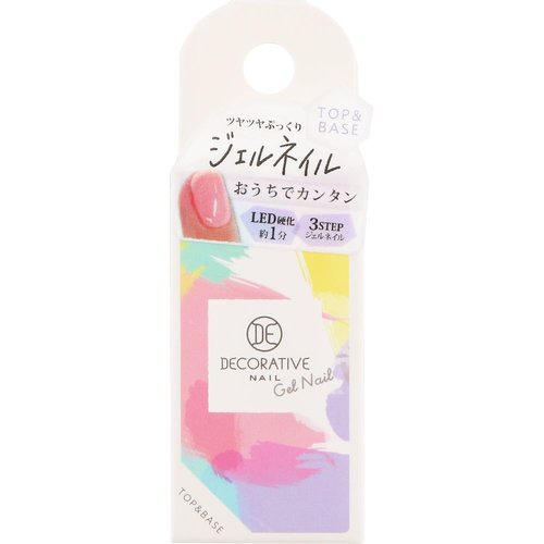 Gel Nail Top & Base 1p