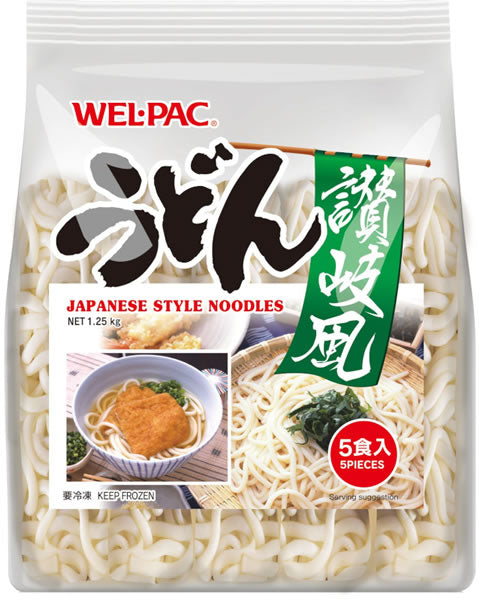 WP Frozen Udon Noodle 5pc 1.25kg