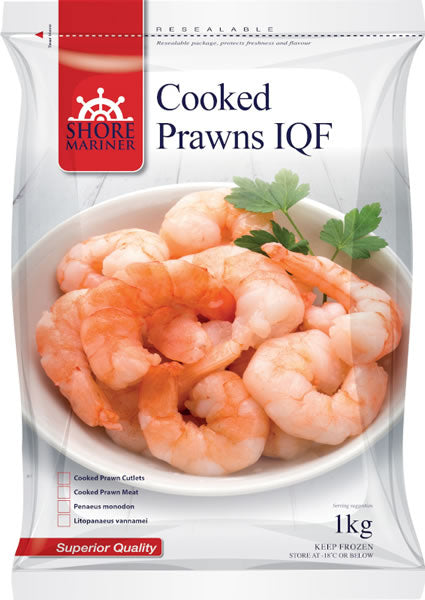 Cooked Peel Prawn 21-25 1kg
