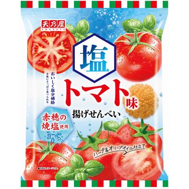 AMANOYA Age Senbei Salt Tomato 52g Rice Cracker Shio Tomato 9pc