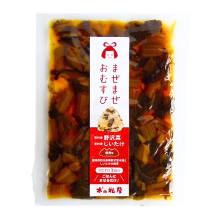 MIYAGI Maze Omusubi Nozawana shiitake 80g