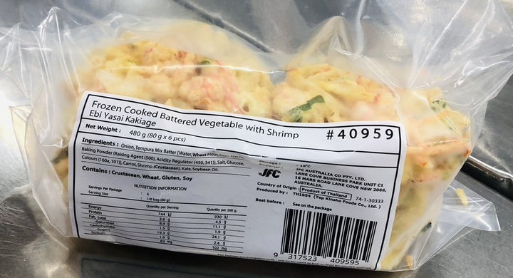 TEP Ebi Yasai Kakiage 80g 6pc