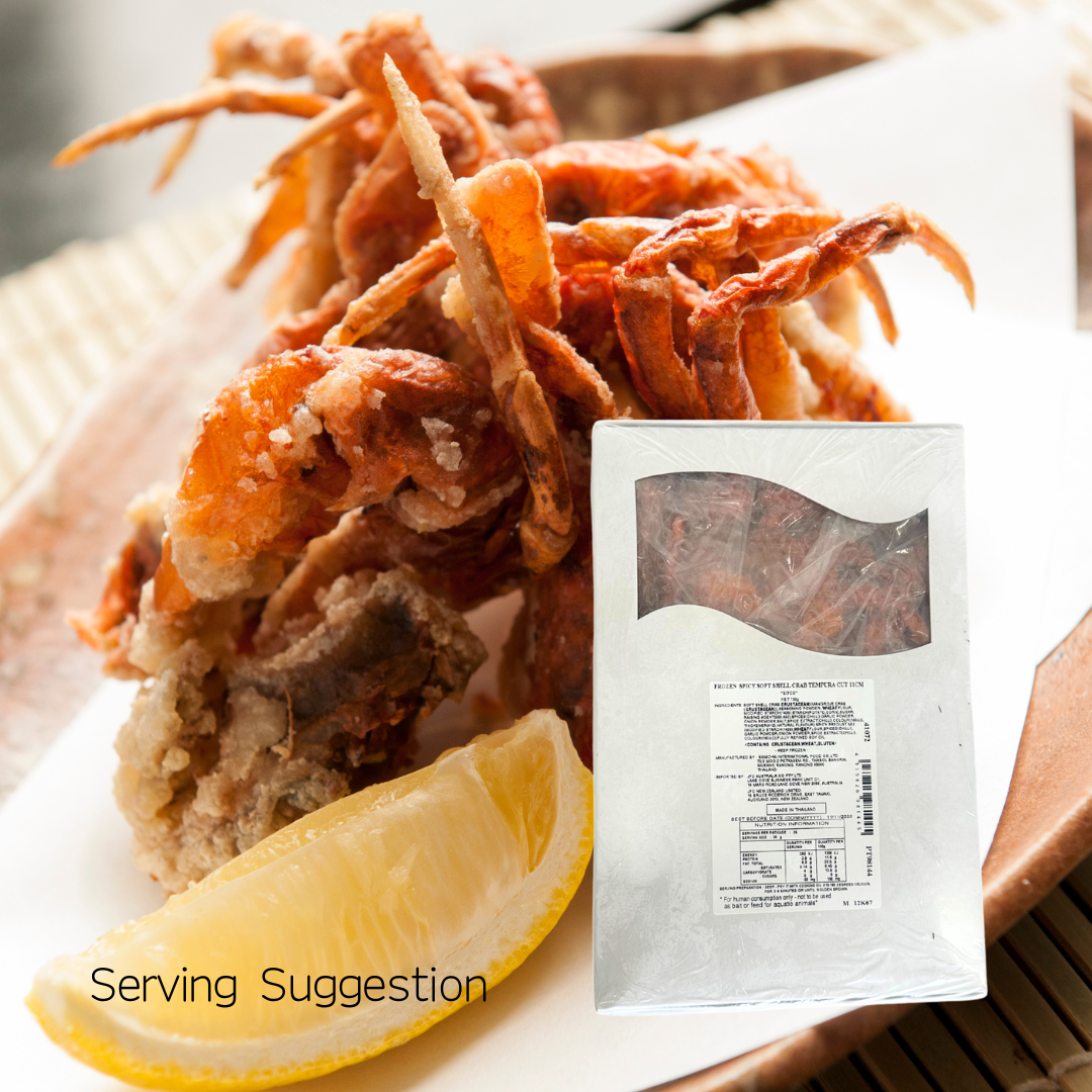 SIFCO Spicy Soft Shell Crab Tempura Cut 750g