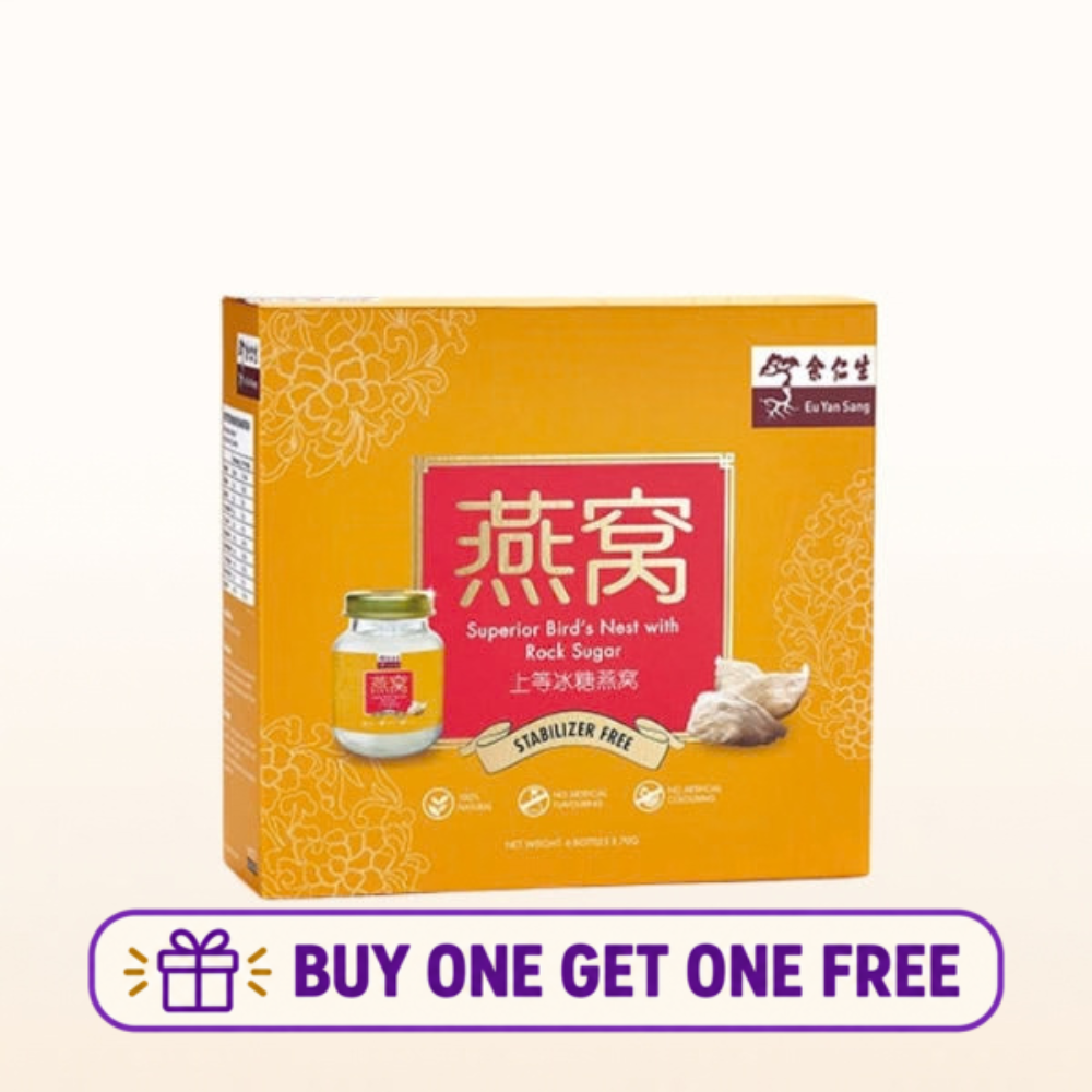 EYS Superior Bird's Nest With Rock Sugar 70ml x 6ea (BBD: 17/Nov/2026) – Buy 1 Get 1 Free