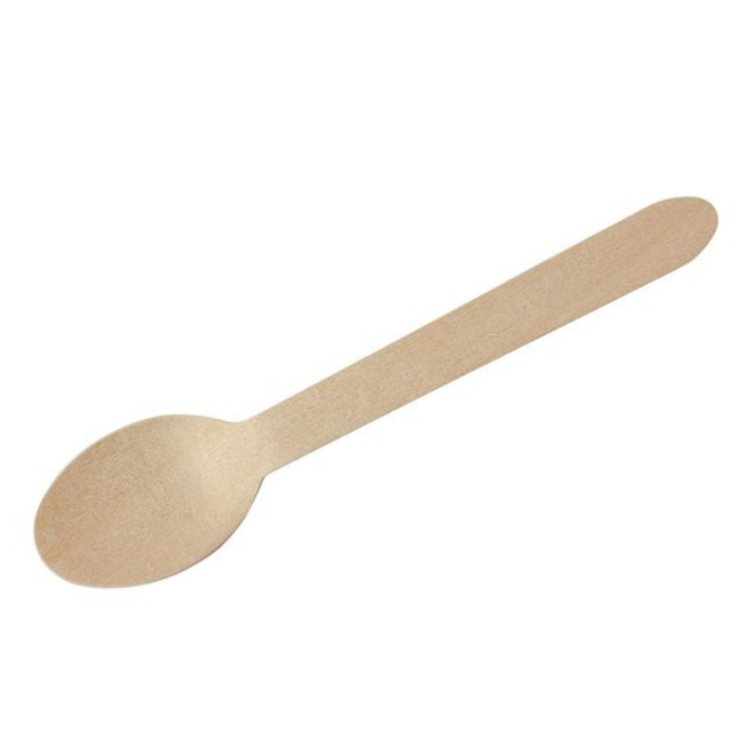 Wooden Spoon 160mm 100pc