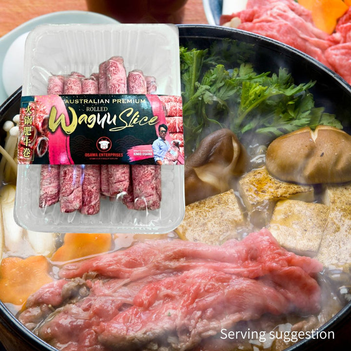 AU Premium Wagyu Rolled Slice 250g