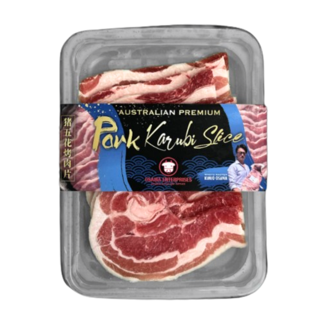 AU Premium Pork Karubi Slice 250g