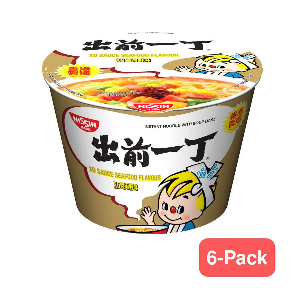NISSIN  Spicy XO Seafood Flavour Bowl 133g×6pc