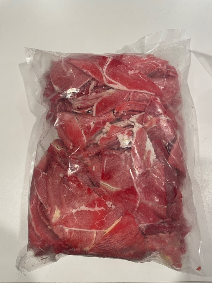Beef Chuck Slice 1.3mm 1kg