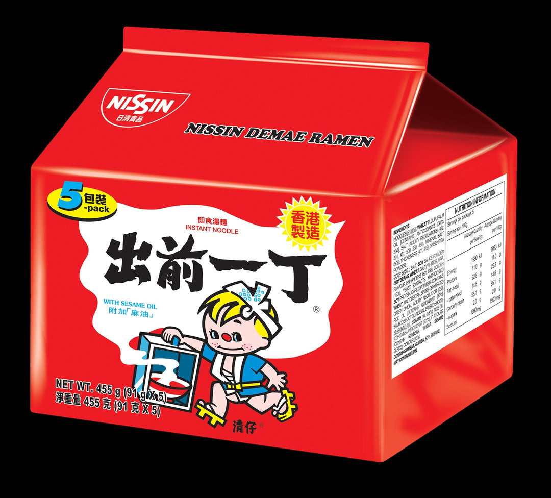 NISSIN Demae Ramen Sesame Oil Flavour 5pks 455g