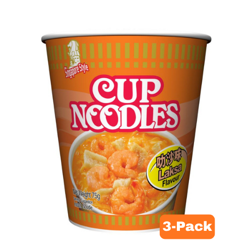 NISSIN Laksa Flavour Cup 75g x 3pc