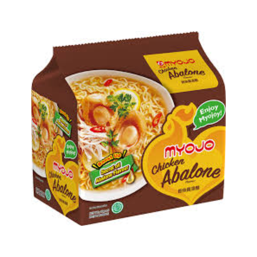 MYOJO Chicken Abalone Flavour 5pks 400g