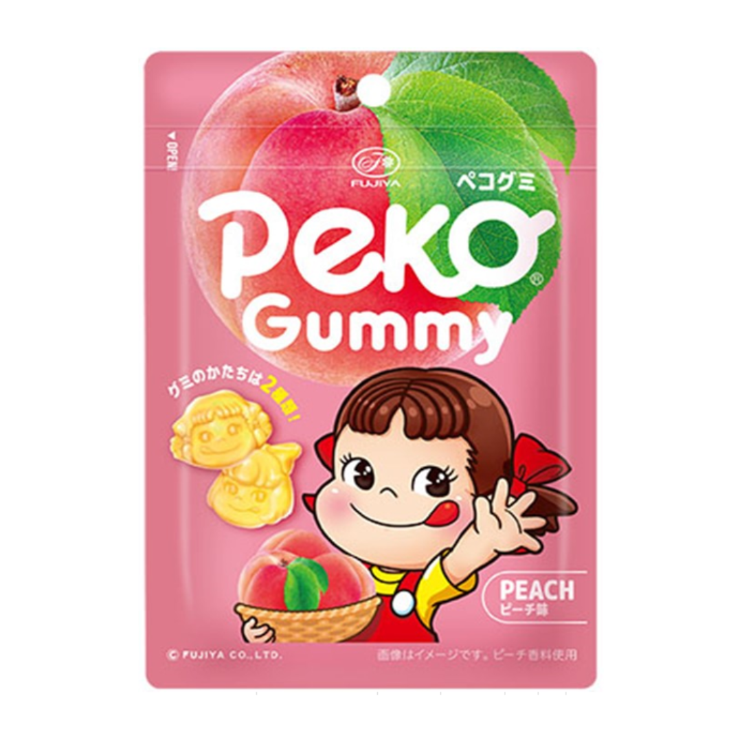 FUJIYA Pekochan Gummy Peach 50g