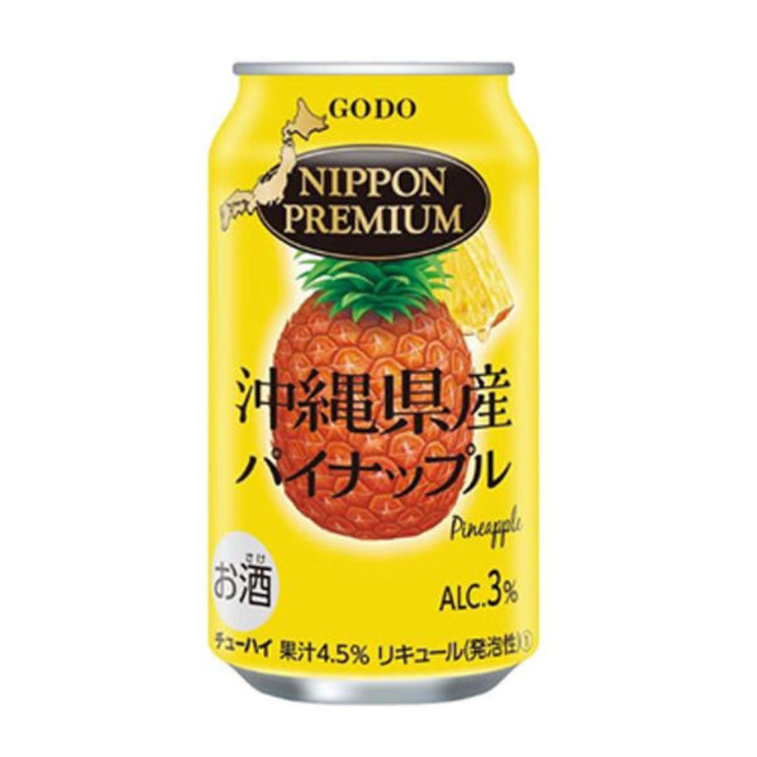 NP Pineapple Chuhai 350ml x 24ea