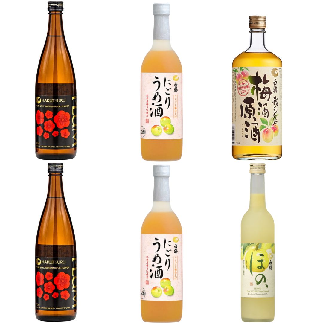 Hakutsuru Umeshu Assorted Set (6ea)