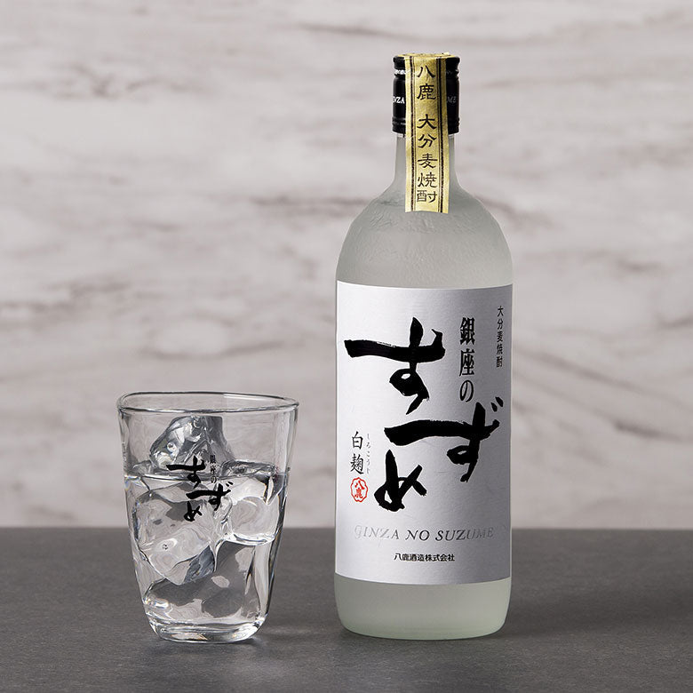 YATSUSHIKA Ginza no Suzume Shiro-Koji Mugi-Shochu 720ml x 6