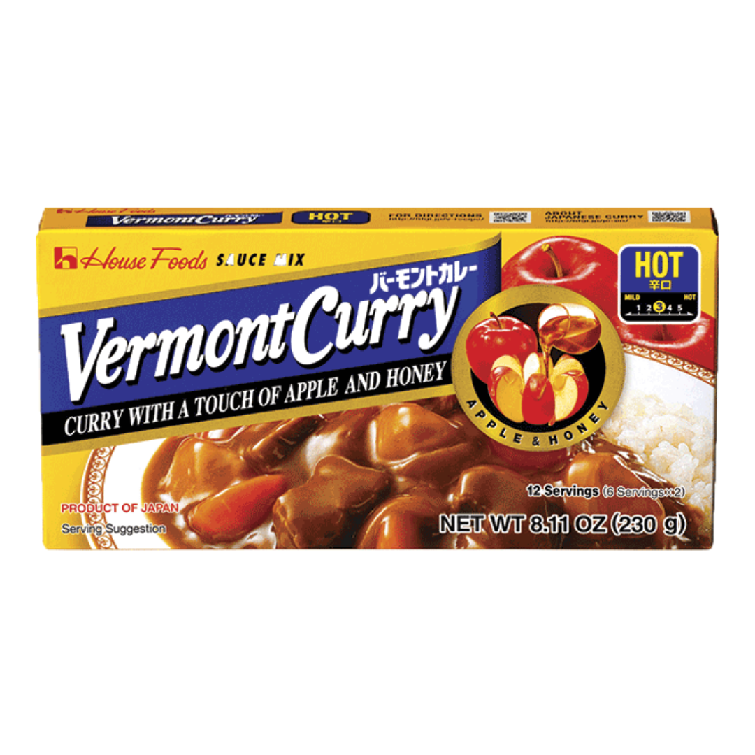 Vermont Curry Roux Hot 230g