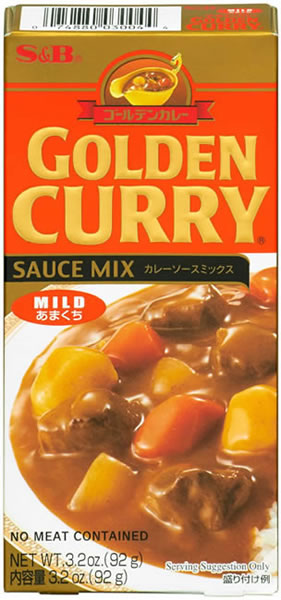 Golden Curry Mild 92g
