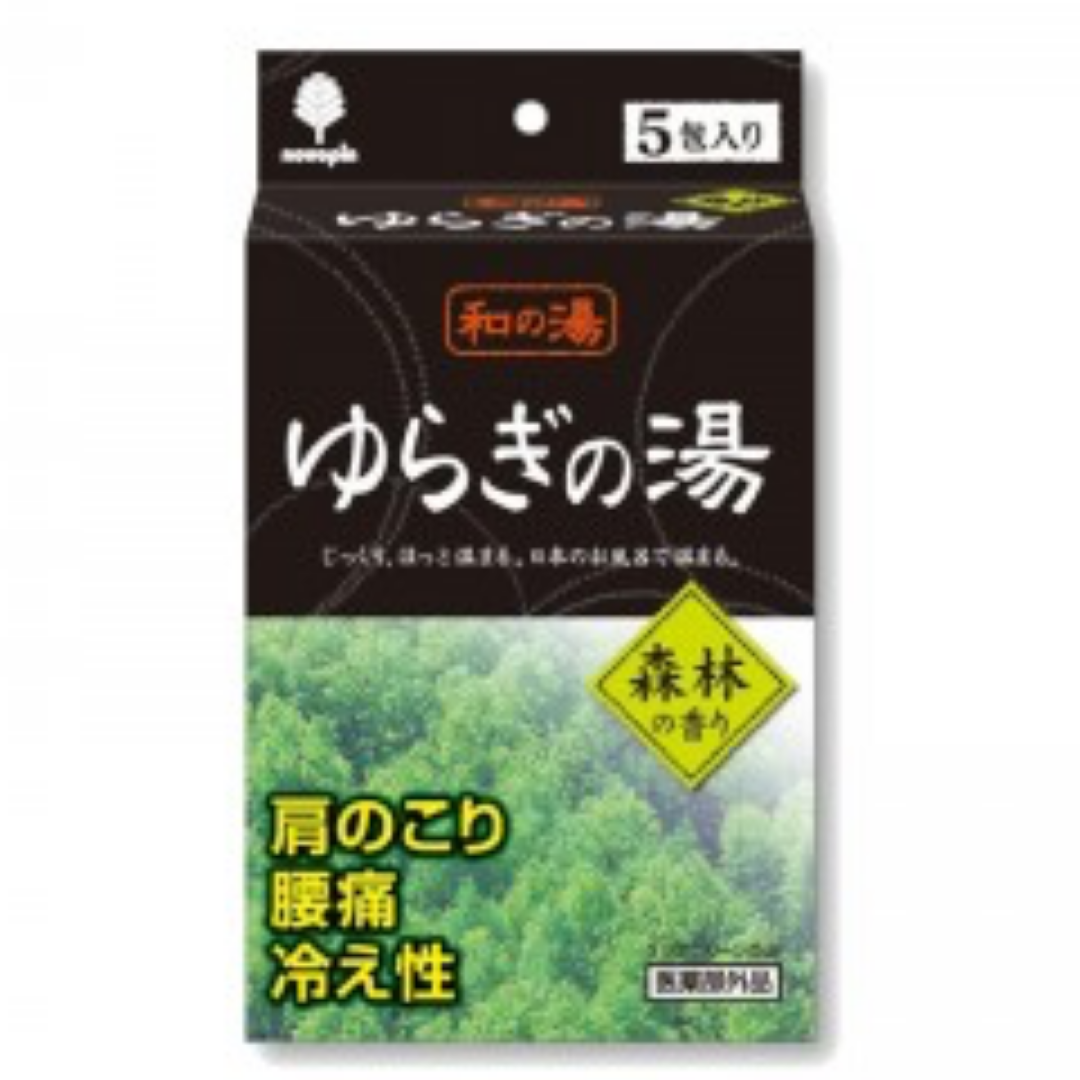 Yuragi no Yu  Bath Powder Shinrin 5p