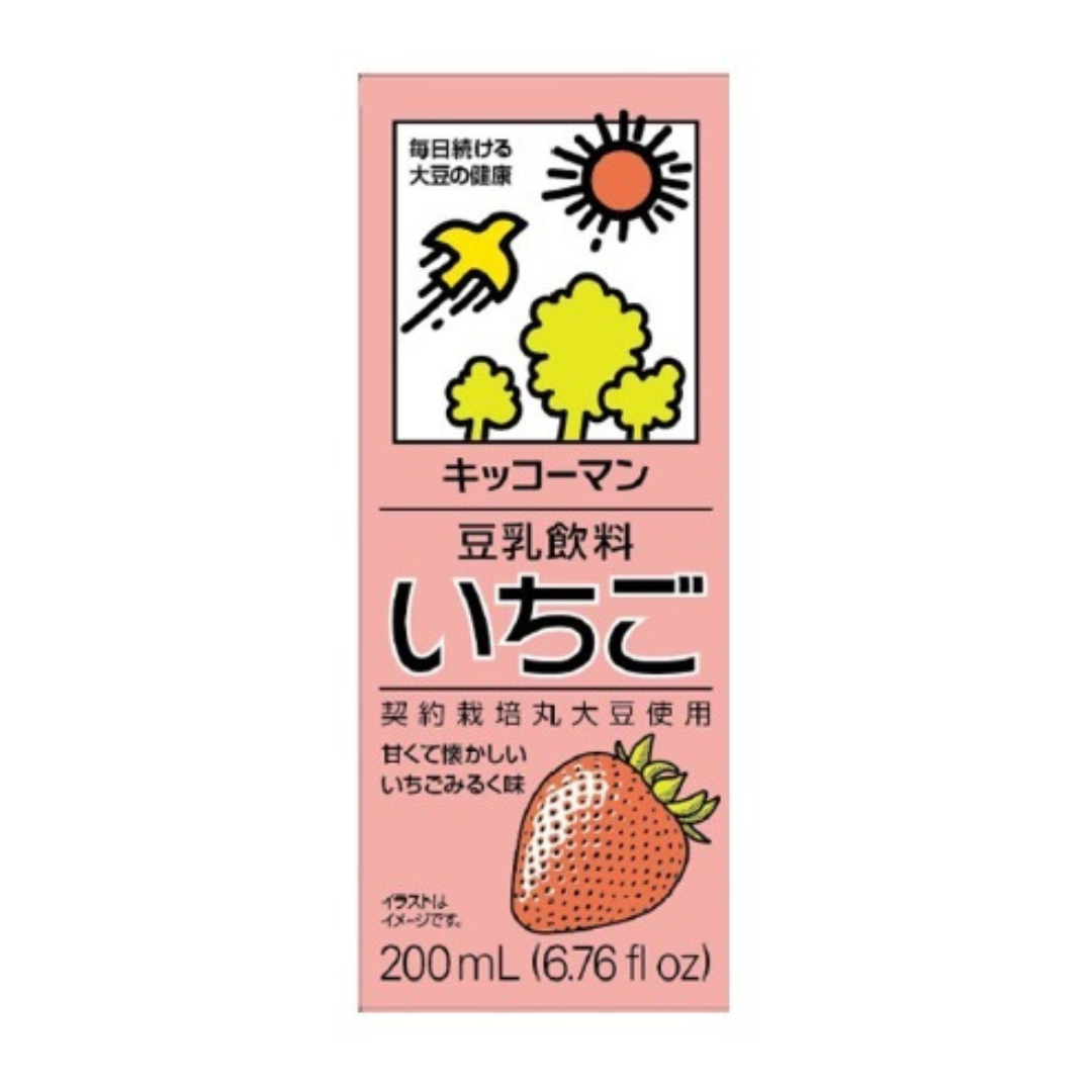 Soy Milk Strawberry 200ml