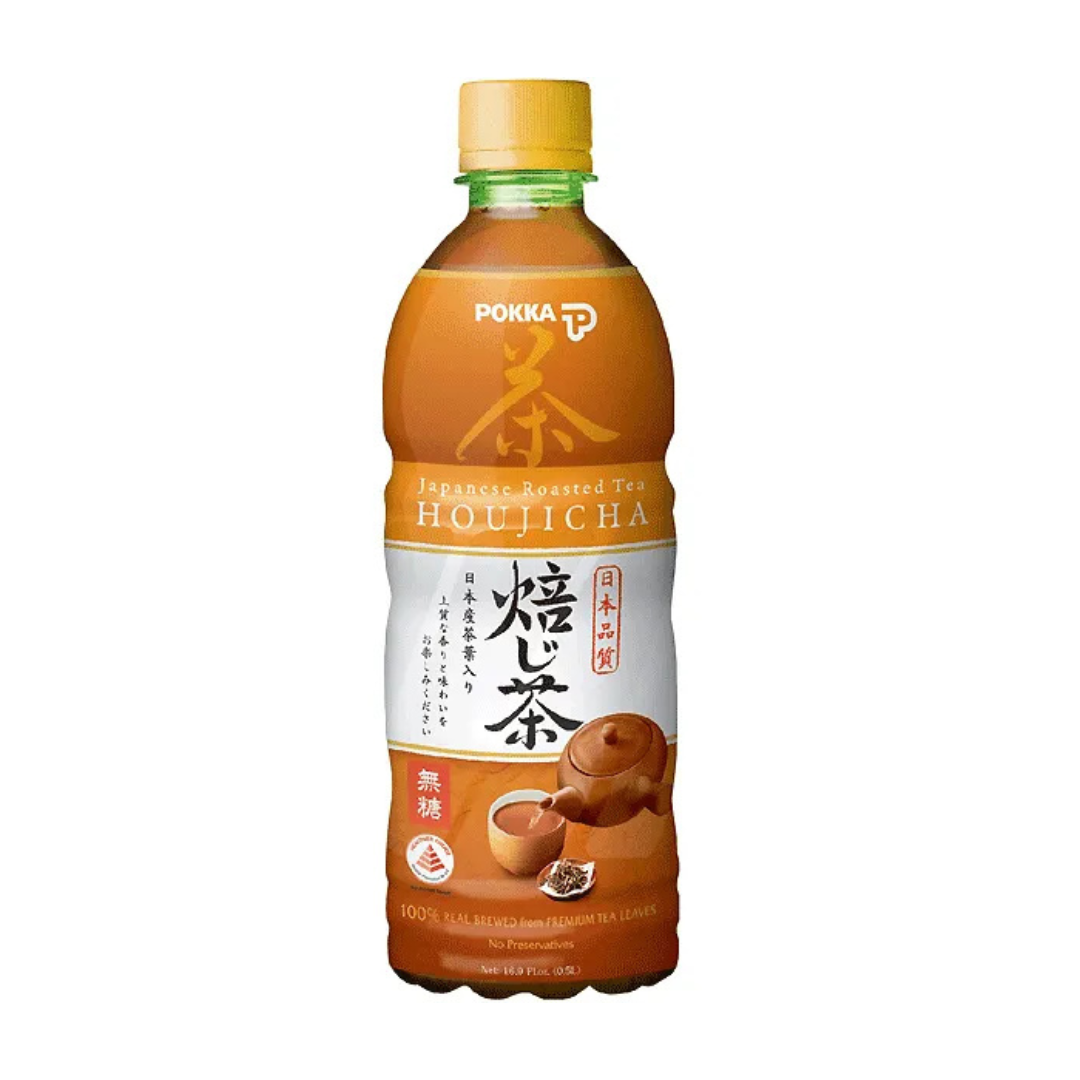 POKKA Hojicha Tea 500ml×24ea