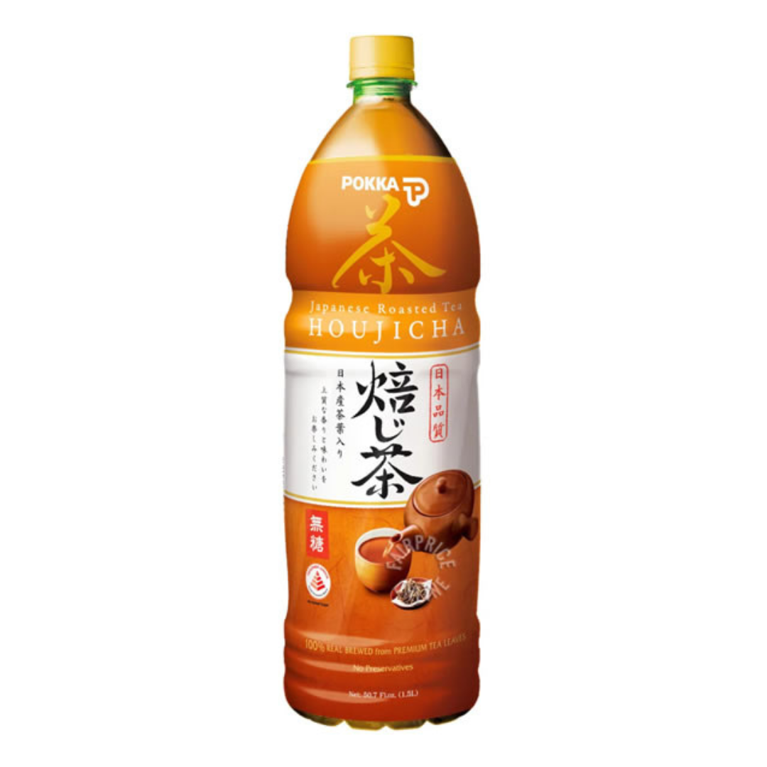 POKKA Hojicha Tea 1.5L x 12bottle