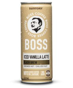 Boss Iced Vanilla Latte 237ml (12ea)